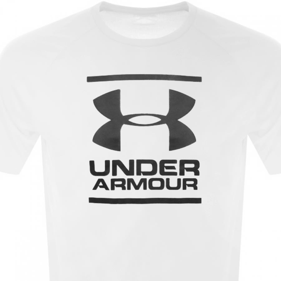 Alternative Image for ProductUnder Armour Foundation Logo T Shirt White2
